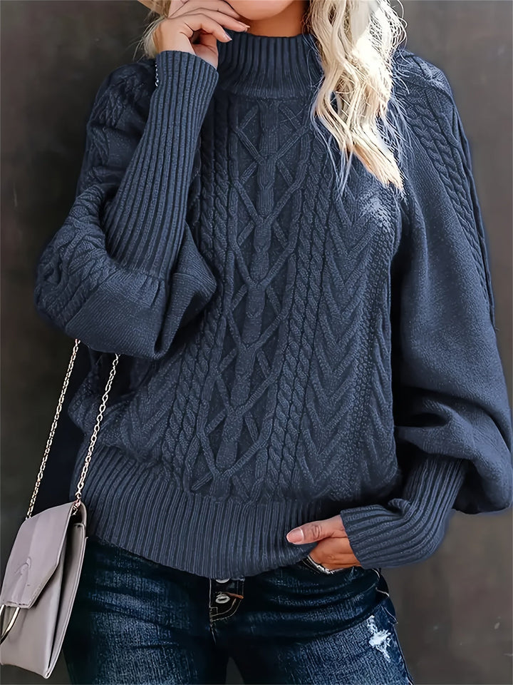 Liora | Casual Long Sleeve Knitted Sweater